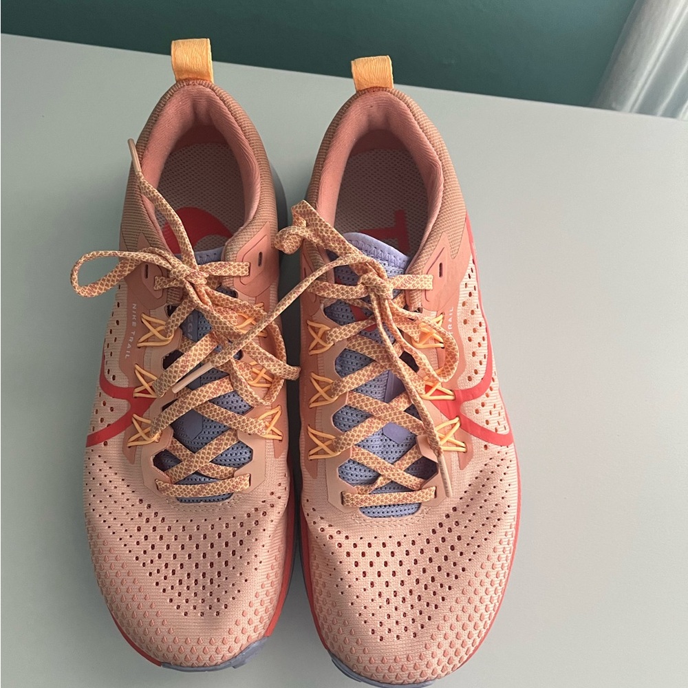 Nike Trail Running Shoes React Pegasus Trail 4, Arctic Orange/Magic Embe…
